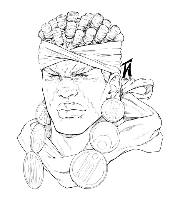 My boy Avdol. They did this man so dirty 😭 