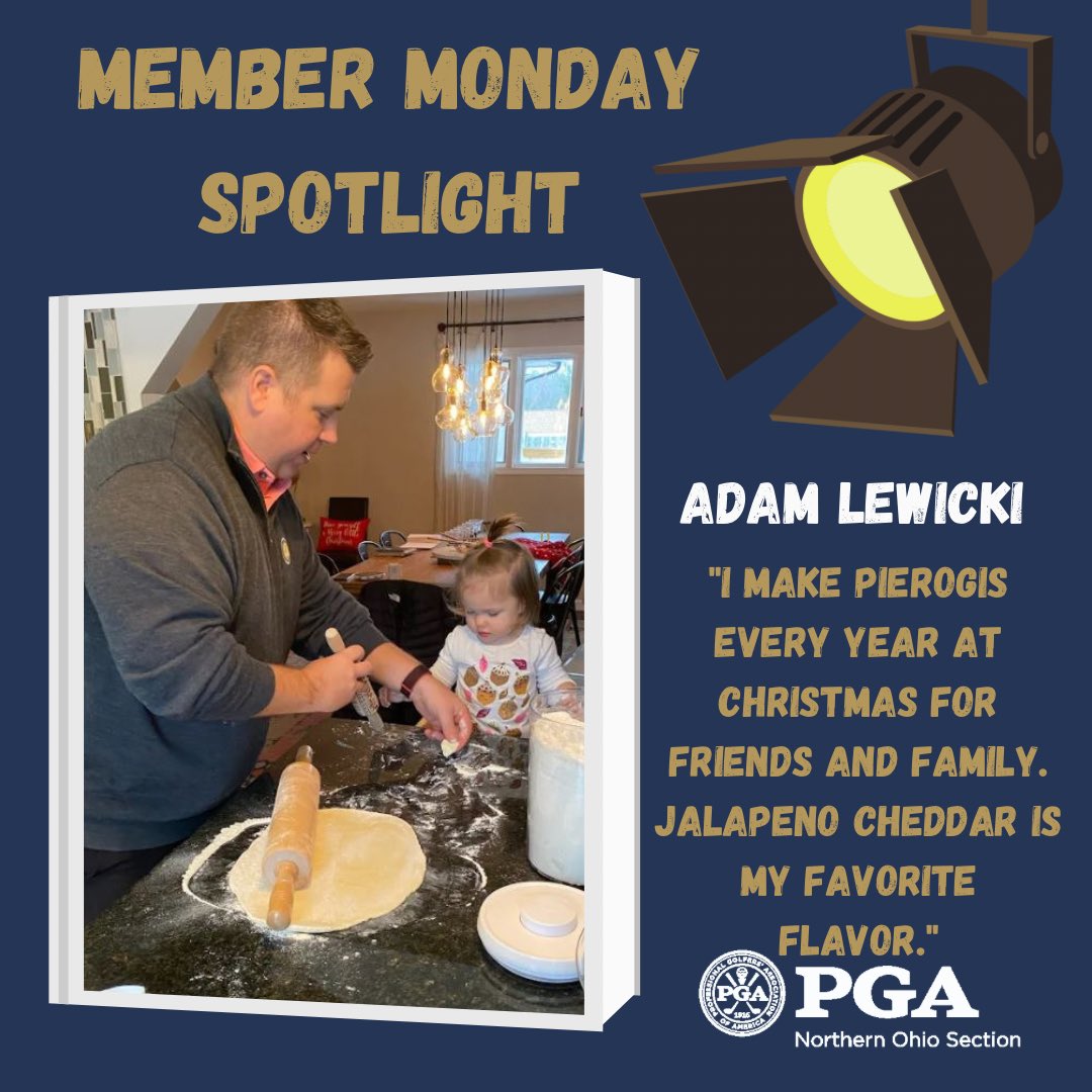 NOhioPGA's tweet photo. This week’s #MemberSpotlightMonday is on @snar_adams from @portagecountryclub!

#makegolfyourthing https://t.co/o3AdOcyyQ7