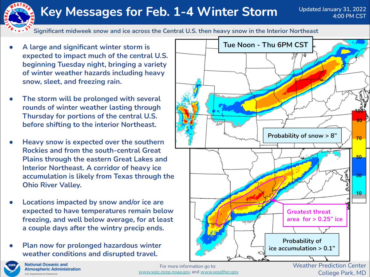 Confidence continues to increase on a prolonged winter storm threat ...