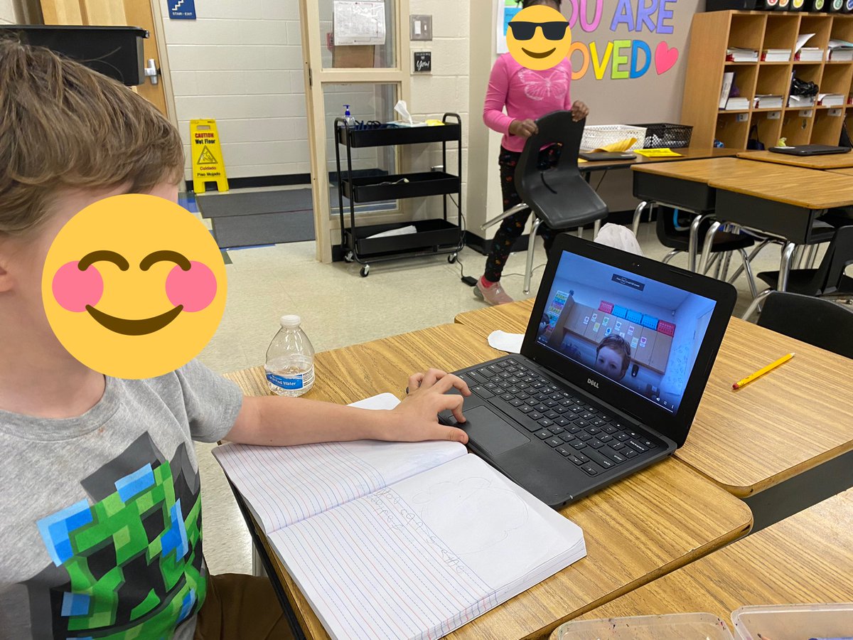 It was a great day in <a href="/ashghend/">Ashley Henderson</a>’s #firstgrade class <a href="/SueClevelandES/">Sue Cleveland Elementary</a> today. She had Ss embed a video of themselves sharing what they learned about while studying the phases of the moon in their <a href="/BookCreatorApp/">Book Creator from Kami</a> journals! #wildcatpride