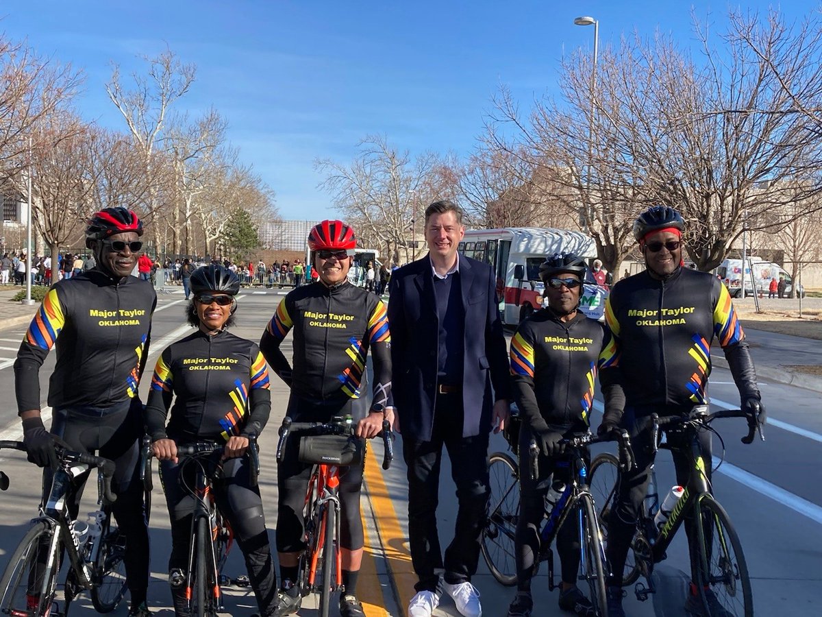 MajorTaylor99's tweet photo. Welcome aboard, Major Taylor Cycling Club of Oklahoma! Riding in &amp; around OKC and Tulsa #honorMajorTaylor 
https://t.co/QBTb9GyE9k https://t.co/UrNY6vLQS9