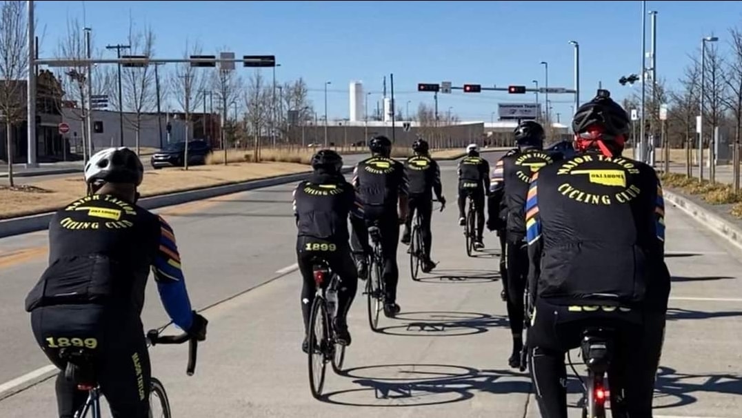 MajorTaylor99's tweet photo. Welcome aboard, Major Taylor Cycling Club of Oklahoma! Riding in &amp; around OKC and Tulsa #honorMajorTaylor 
https://t.co/QBTb9GyE9k https://t.co/UrNY6vLQS9