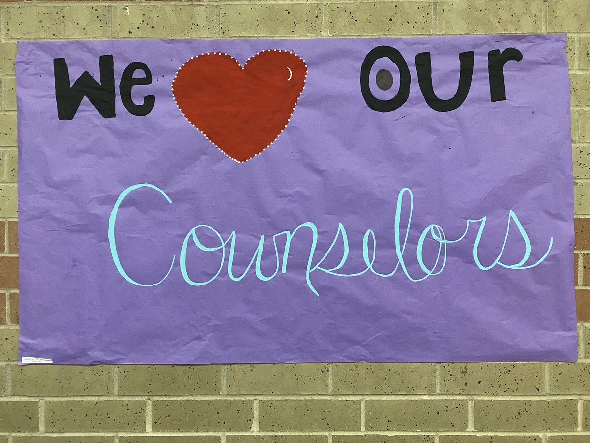 HMS has the BEST counselors! Thank you for all you do! 🐾

We ❤️our counselors!