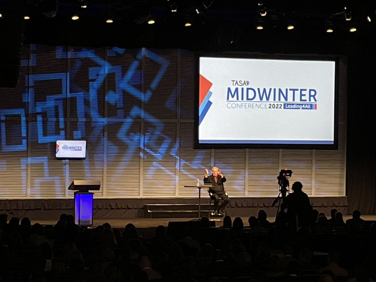 “The value of failure is learning.” Thank you, <a href="/tasanet/">TASAnet</a>, for bringing @JohnMaxwellTeam to share his wisdom on leadership! #leadershift #tasamidwinter2022