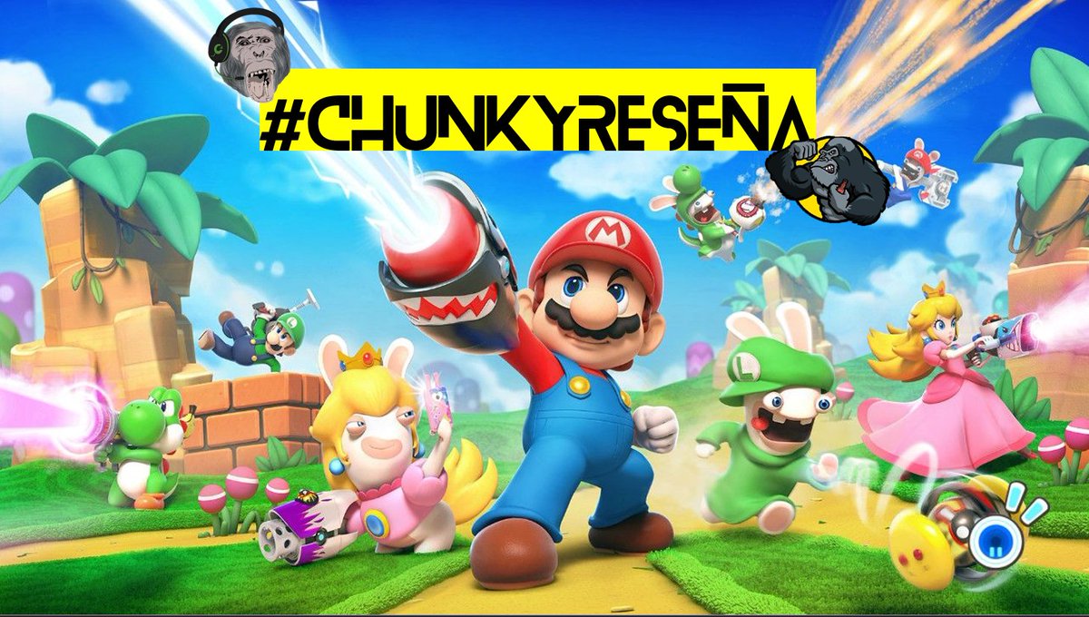ChunkyGamer29's tweet photo. Hemos andado ausentes por acá, pero no paramos de jugar y esta vez he terminado el crossover que NADIE había pedido. En esta #ChunkyReseña les vengo a platicar de #MarioRabbidsKingdomBattle
(1/5) https://t.co/hcCL3wGaPB