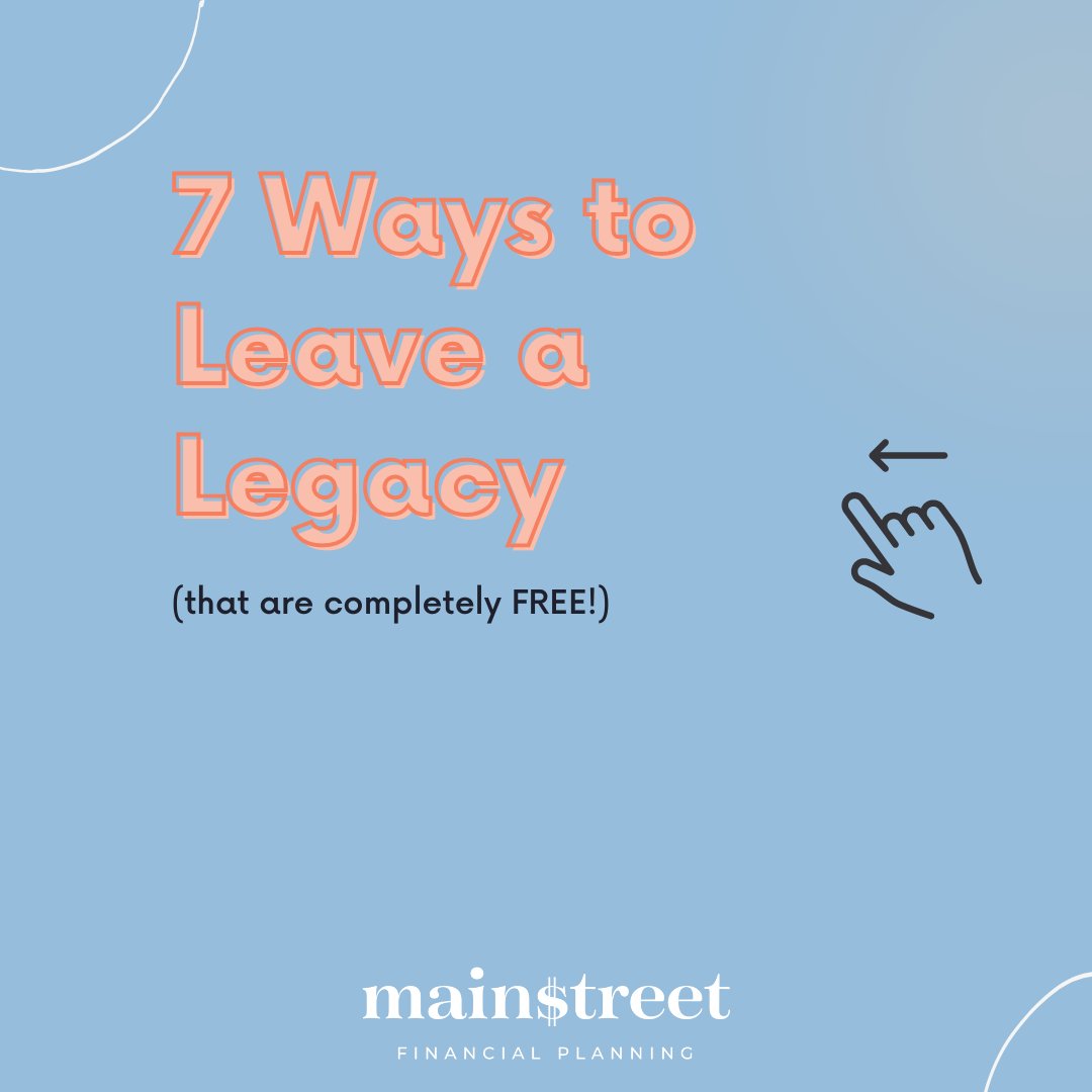 adviceonly's tweet photo. Many people wrongly believe that leaving a “legacy” behind after their passing is something only the very wealthy can do. Here are a few free and low-cost ways that you can provide memories that your family memories will cherish for their lifetime. More to come! https://t.co/WAgV7dmIOB