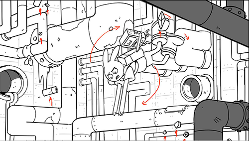 Sometimes with my storyboard revisions the bgs I did we're used 1 to 1 and honestly? Highest compliment from the design team they liked my layout so much.