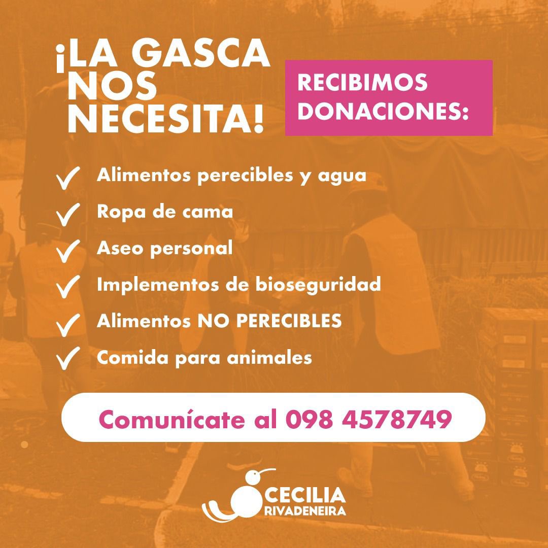 WilsonMerinoR's tweet photo. Tenemos que activar el espíritu solidario y colaborar con las familias afectadas por el aluvión de La Gasca, desde la Comuna Alta, Baja, y Las Casas. #QuitoSolidario #Donaciones 🧡 https://t.co/ajCEL3GC3g