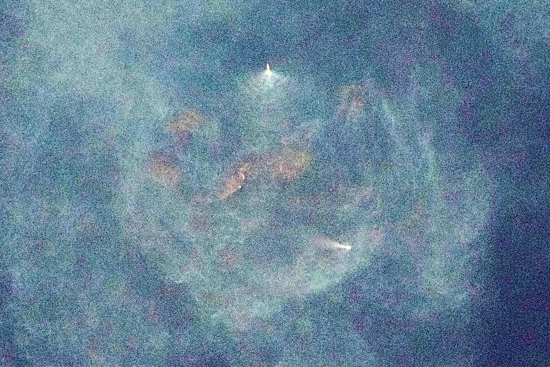 patches102's tweet photo. Stages in the sky…. #SpaceX https://t.co/k655Ilk9c4