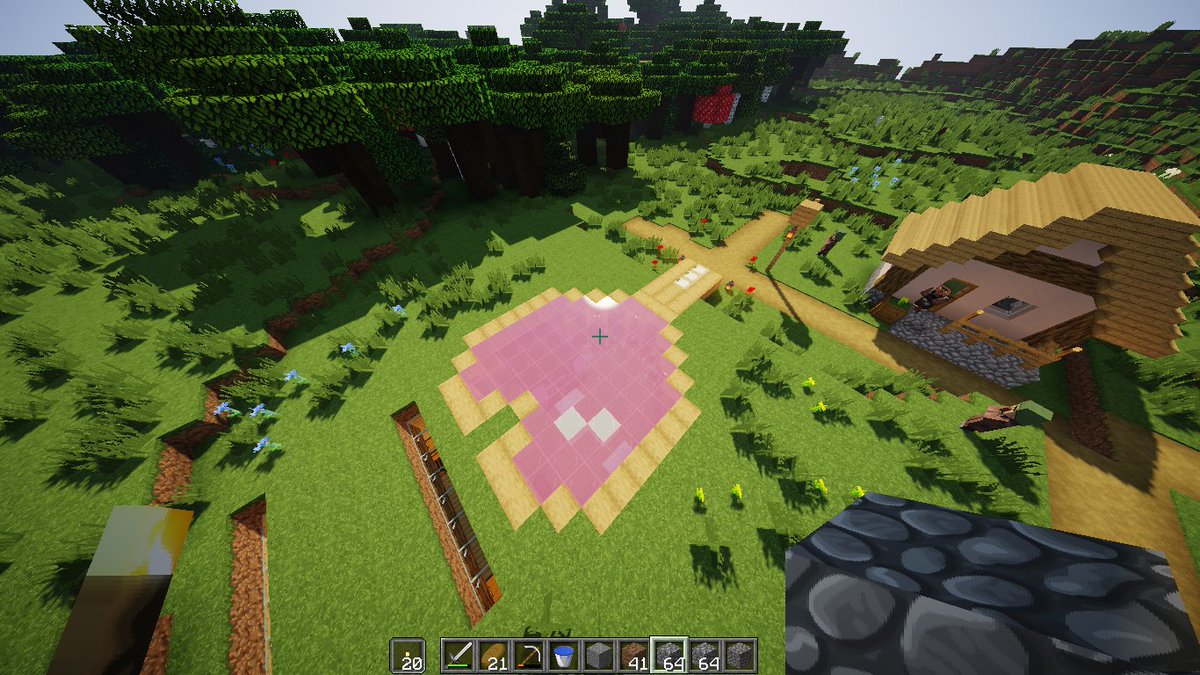 killustarr's tweet image. hice una casa en forma de corazón god