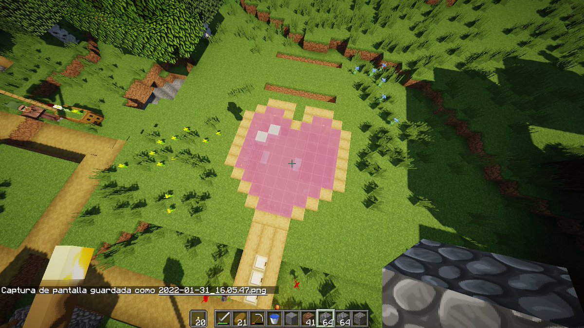 killustarr's tweet image. hice una casa en forma de corazón god