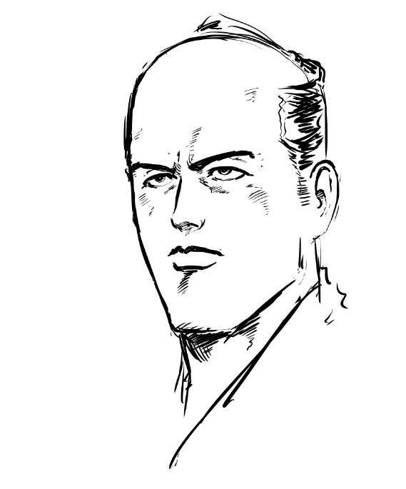 劇画風の顔、描こうと思えば今でもこんくらいには描けることは分かった 