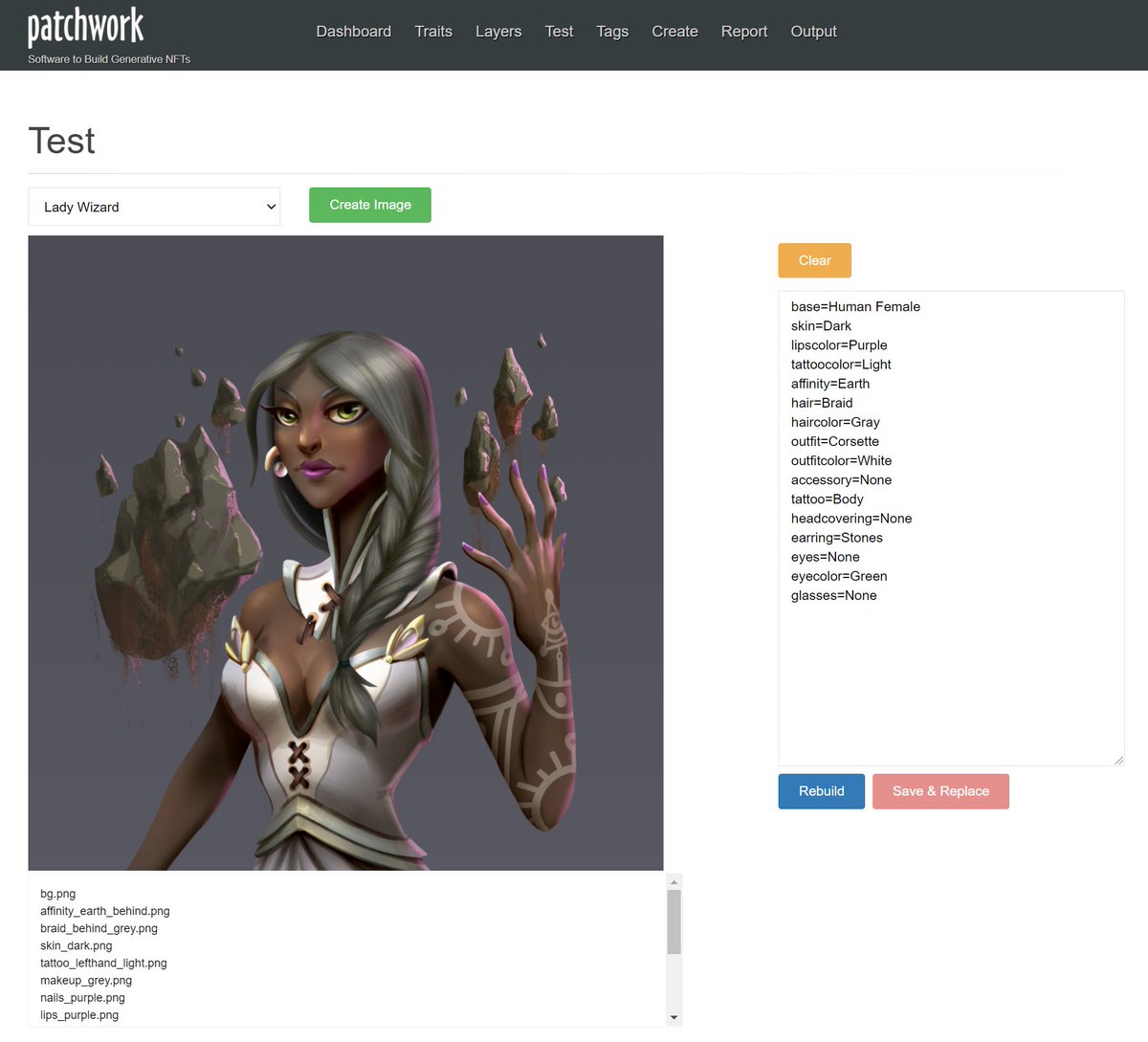 nftPatchwork's tweet photo. We are allowing 10 projects to beta test our NFT software at no charge https://t.co/qQGnc6LLlN. This is a web-based application for generating complex trait combinations, calculating rarity, modifying NFT traits, and exporting final artwork and metadata. DM to req a free account. https://t.co/PreY3uG3Nv