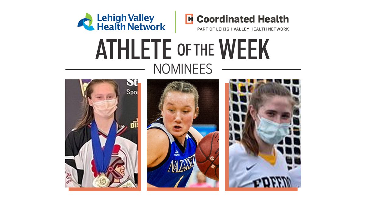 ATHLETE OF THE WEEK Time to vote for this week's girls nominees! #LVHNaotw #lvvarsity ➡️ @kaylajohn0506 @phspoolpak @ParklandAthlet1 ➡️ @kellyleszcynski @NazGBball @NAHSBlueEagles ➡️ @KaileyTurpening @GirlsFHSBballPA @fhssportsBASD @LVHN @coordhealth mcall.com/aotw