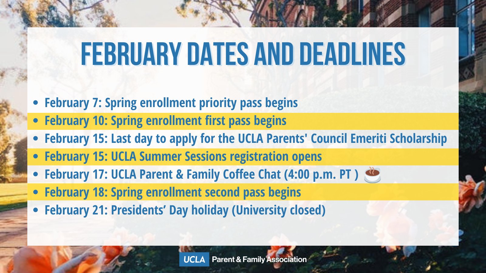 Ucla Fall 2022 Calendar Ucla Parents (@Ucla_Parents) / Twitter