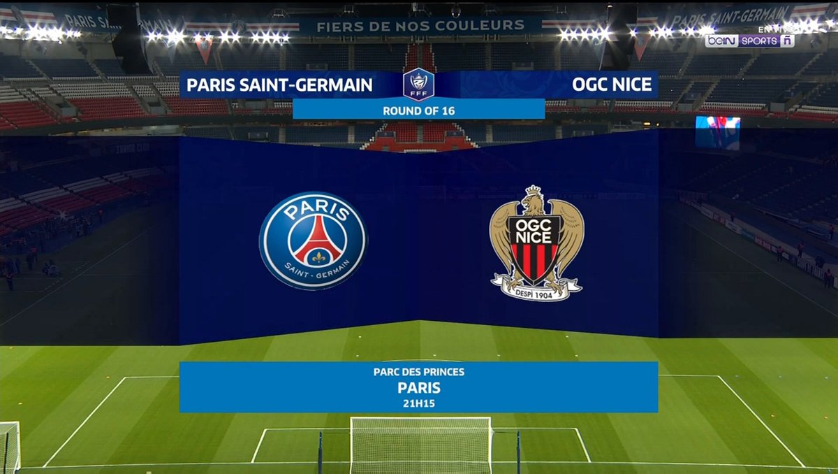 PSG vs Nice 31 January 2022