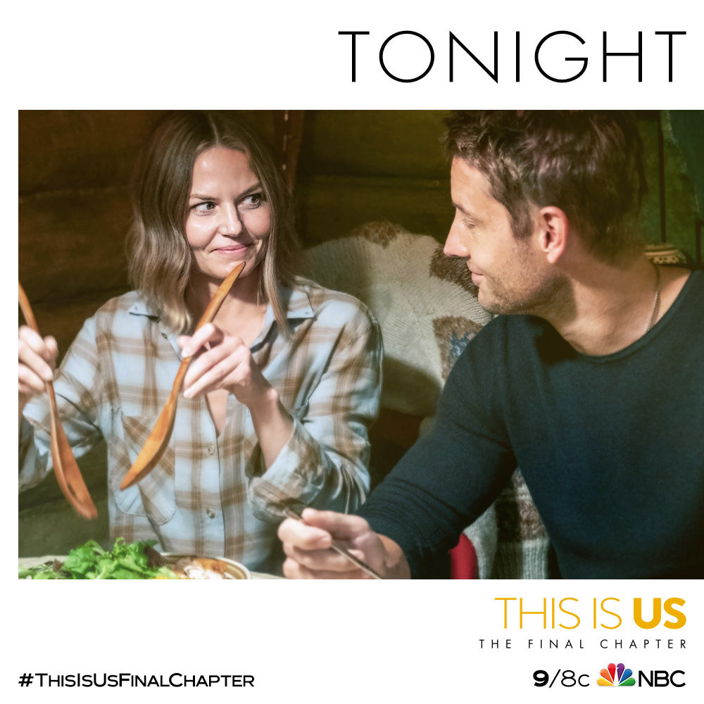 NBCThisisUs's tweet photo. Grab a plate and pull up a seat. An all-new episode of #ThisIsUsFinalChapter starts TONIGHT 9/8c on @NBC. https://t.co/uAnazZlYQF