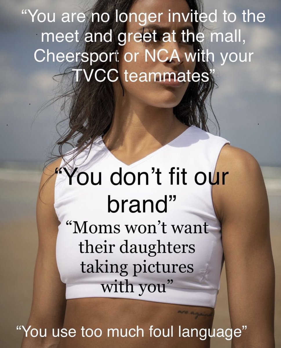 ariivory's tweet photo. If you saw CHEER on Netflix, you’ve witnessed @jadawooten_’s passion &amp; energy. To her and everyone out there who has been told they’re “too loud” or “too much”

Dear Black girl,
You are never “too much.” You are just right. Occupy all the space you wish. 

We stand with you Jada. https://t.co/a2nvjuN4hG
