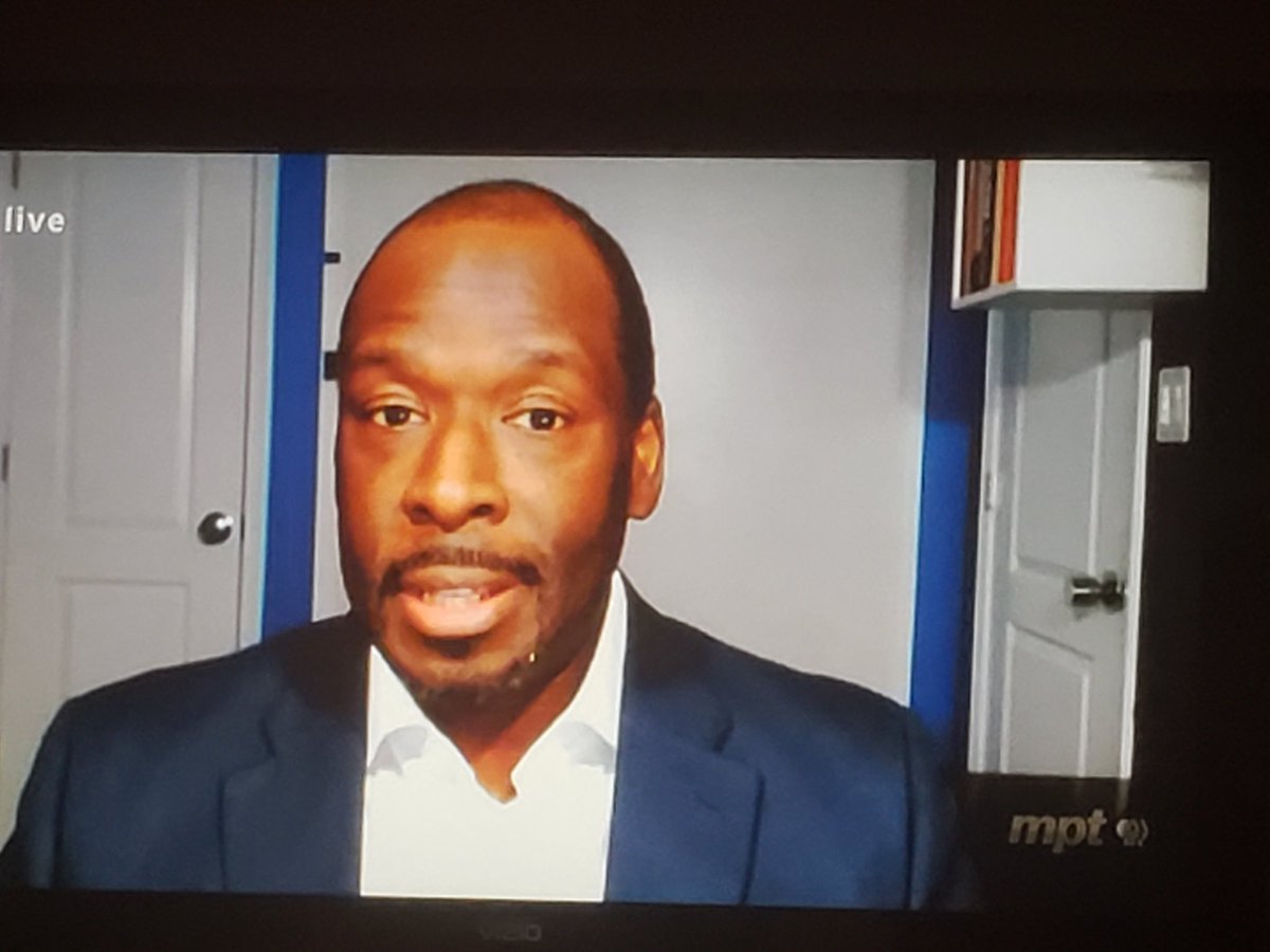C3Newsman's tweet photo. Watching my good friend @LaFontaine_O on @mptnews #DirectConnections celebrating 20years @WYPR881FM https://t.co/p0cO7vV8BR