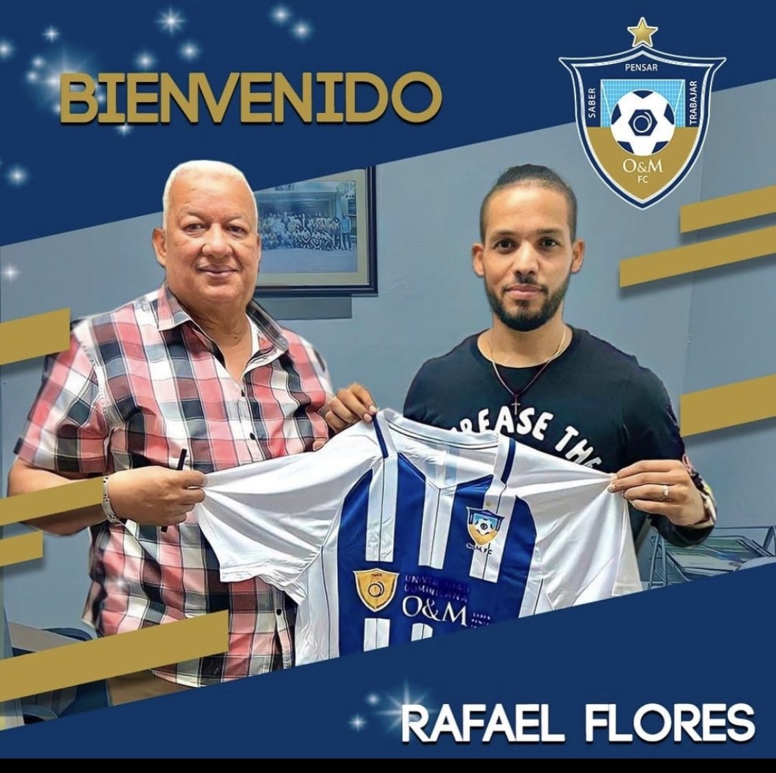 Congratulations to our very own Rafael Flores for signing a pro contract in Dominican Republic Premier league with O&amp;M FC.. Good luck.. New Amsterdam FC II (NISA NATION) 💪💪💪💪