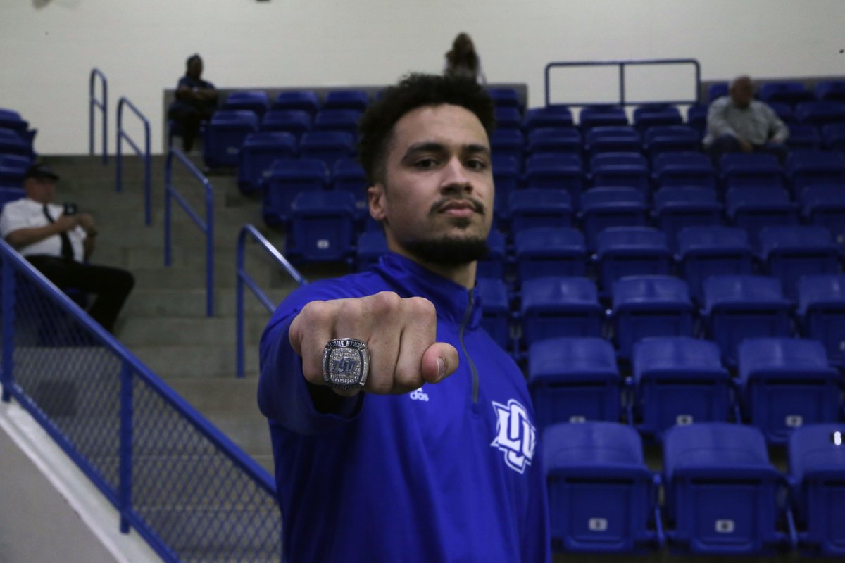 🏀 MBB | Some new bling for the 2020-21 LSC Champion <a href="/LCU_ChapsMBball/">LCU Chap Basketball</a>.