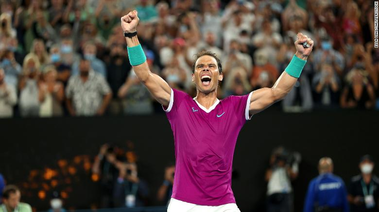 Never ... Say ... Die, Congrats <a href="/RafaelNadal/">Rafa Nadal</a> Always an inspiration