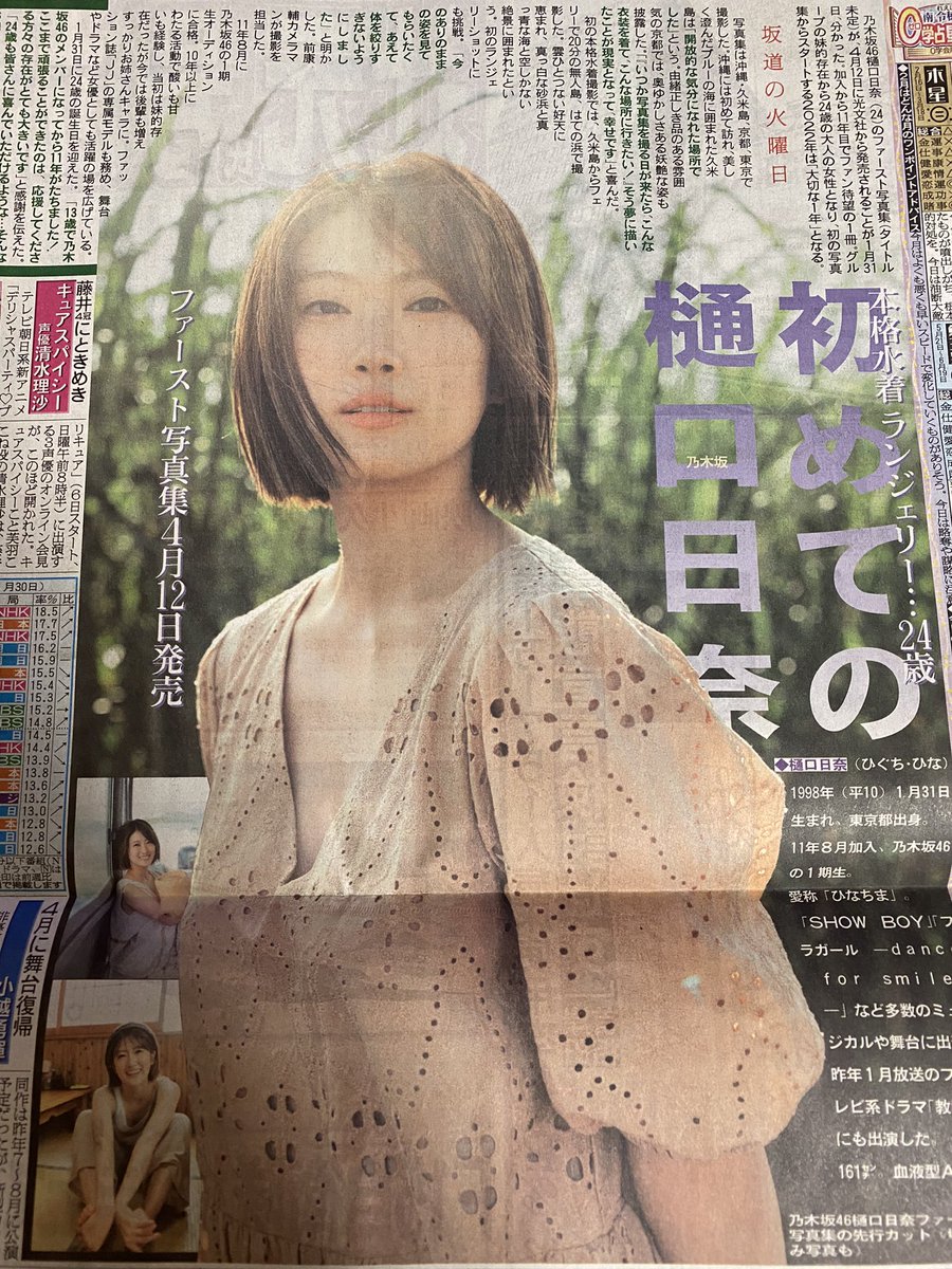 樋口日奈写真集