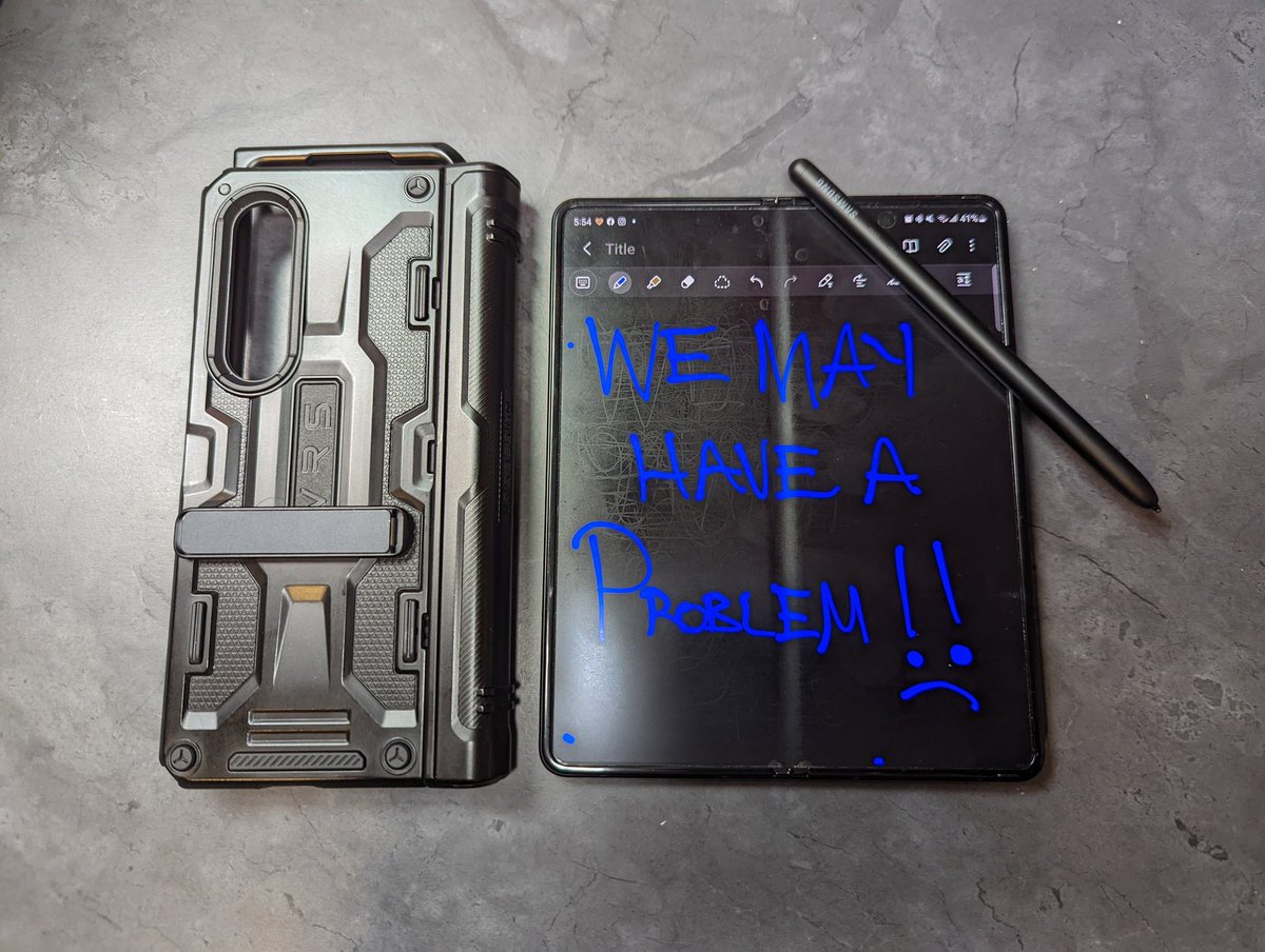 GadgetsSpec's tweet photo. New video on the channel now! Have you recently purchased the VRS Design Terra Case with S-Pen storage? Are you experiencing issues?? #VRS #VRSDesign #SamsungZFold3 #SPen
https://t.co/HEPKdpdDZE https://t.co/6raxkCuweF