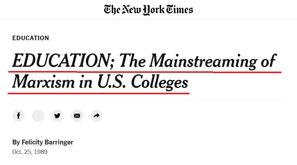 Wokal Distance on Twitter "1/ 1n 1989, The New York Times ran an