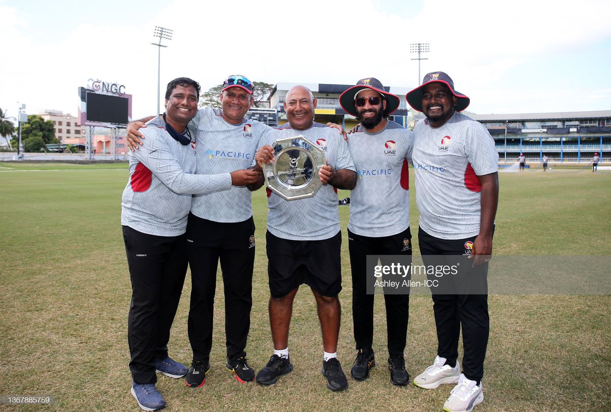 azzy000's tweet photo. Waited for this moment for long time 
#wewintogether #welosetogether &amp;
#webecamechampiontogether 🏆💪🏻
One of the best achievements goes in my bucket list #plategroup #iccworldcup #U19CWC #champion 
Thank you @cricketworldcup @EmiratesCricket @windiescricket https://t.co/92EnDMnrOV