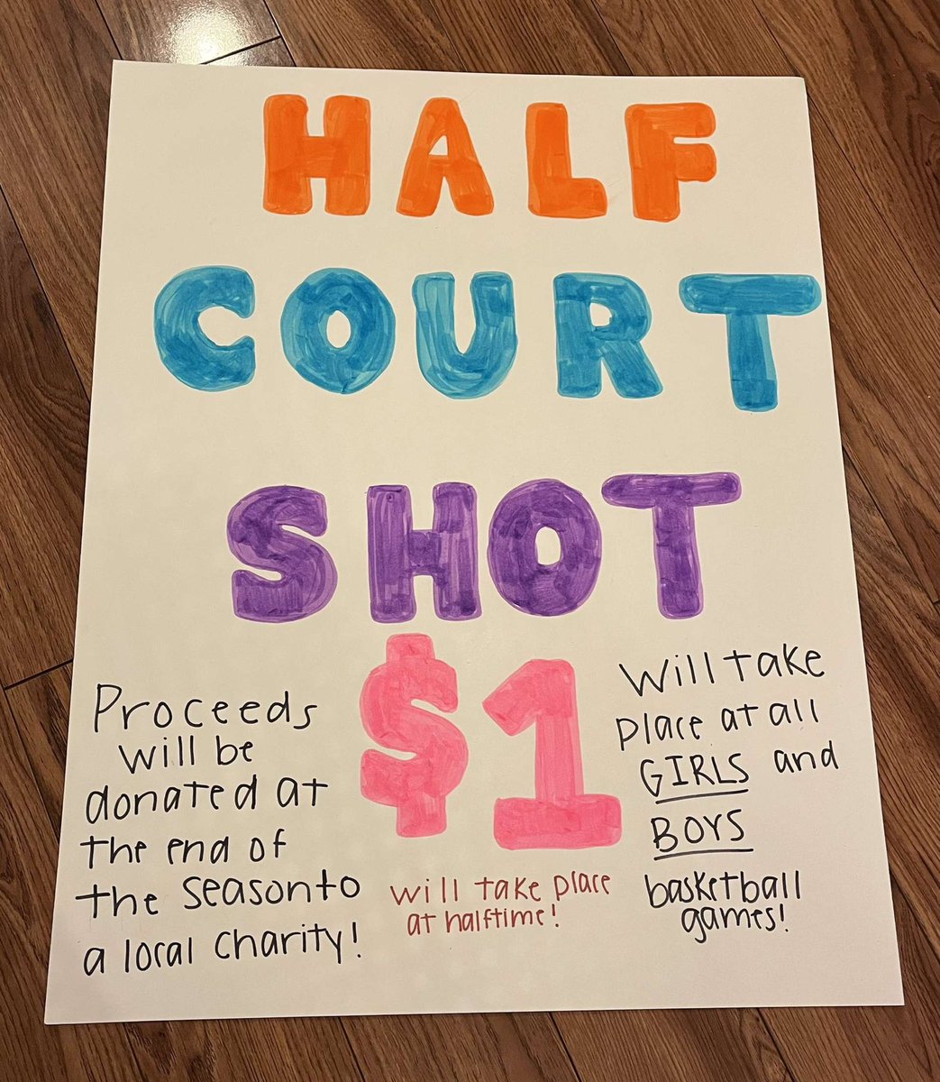 dhsdnation's tweet photo. Attention DNATION: There is going to be a half court contest at the rest of ALL HOME GAMES FOR BOYS AND GIRLS BASKETBALL!! $1 per shot!! Open to any student at the game!! At the end of the season the total will be donated to a local charity on behalf of the DHS Student Council! https://t.co/aBqfcGshg8