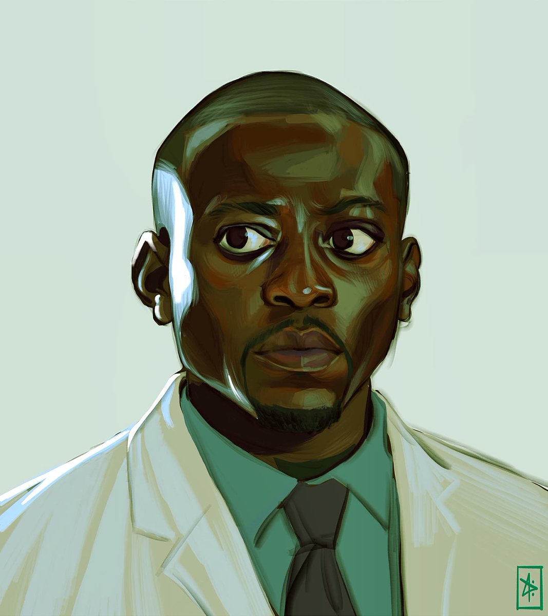 Gretaabeni's tweet photo. House m.d first team ! 
#HouseMD #fanart #portraitpainting #davidshore #procreate https://t.co/GgPMCyuPcp