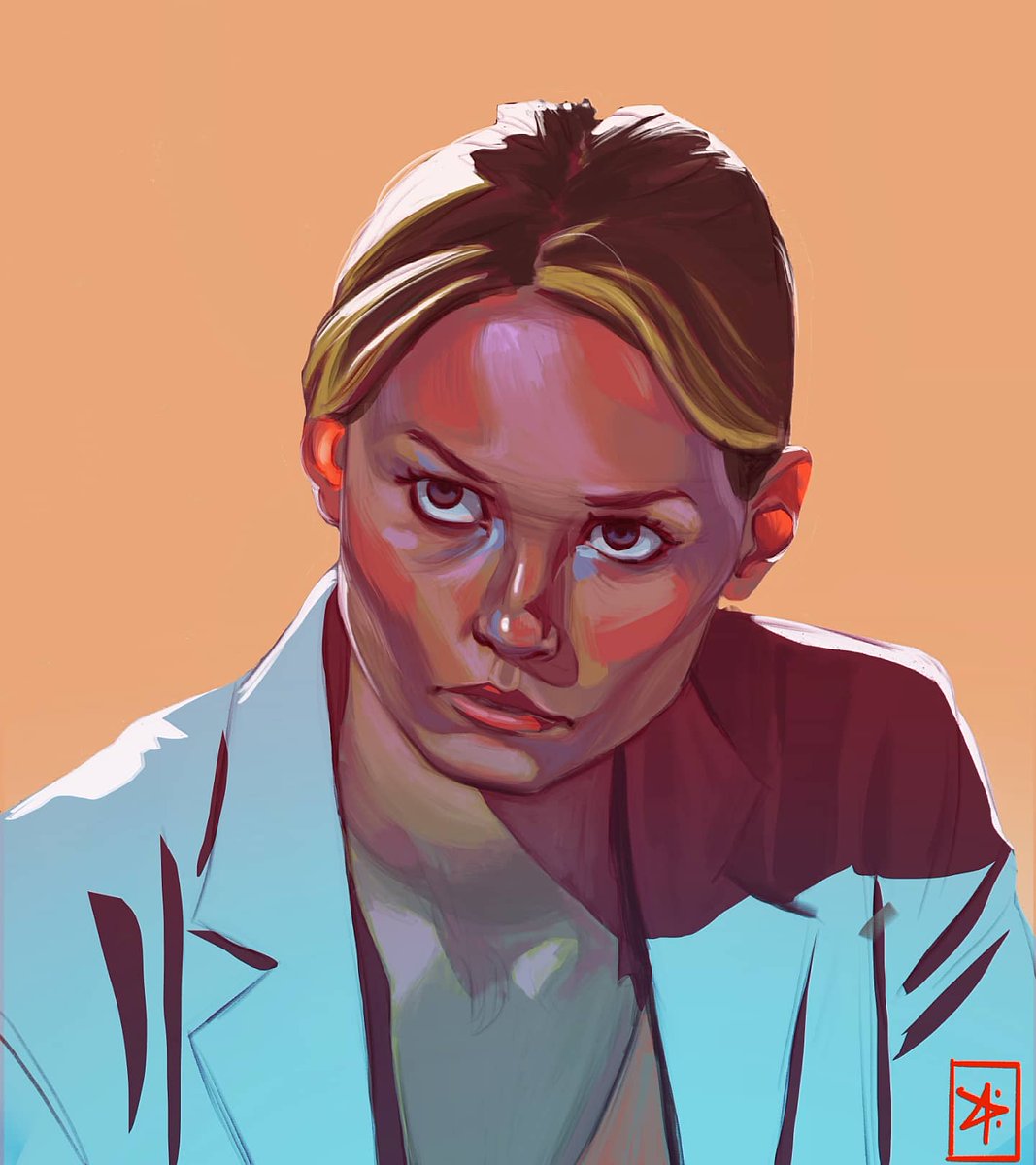 Gretaabeni's tweet photo. House m.d first team ! 
#HouseMD #fanart #portraitpainting #davidshore #procreate https://t.co/GgPMCyuPcp