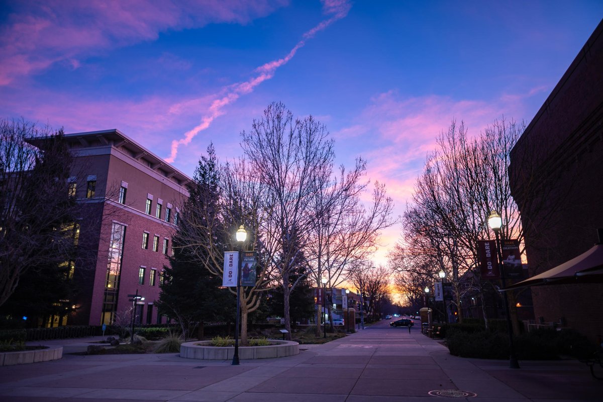 ChicoState's tweet image. The sun sets on January. #ThisIsChico

📸☀️:@JasonHalley_CSU