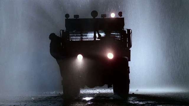 Sorcerer (1977) is a slick and mean-spirited thriller about four desperate men hired to drive highly unstable explosives to an oil well deep in the jungle.