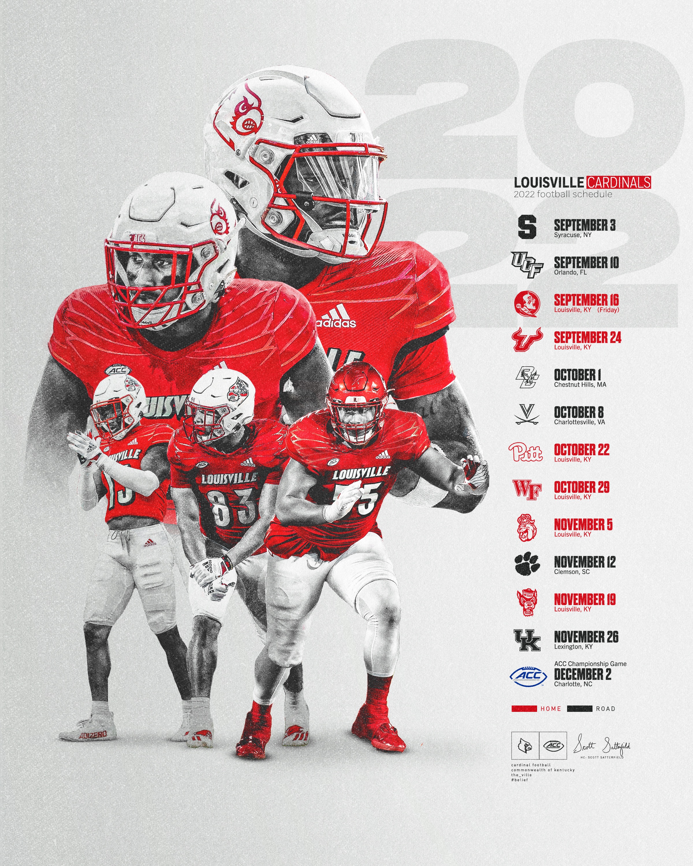 Ul Football Schedule 2022 Acc Football (@Accfootball) / Twitter
