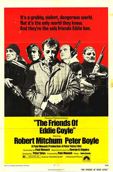 The Friends of Eddie Coyle (1973) follows a small time New England crook as he scrambles to betray enough of his criminal associates to secure a reduced sentence. As gritty as a crime thriller can get.