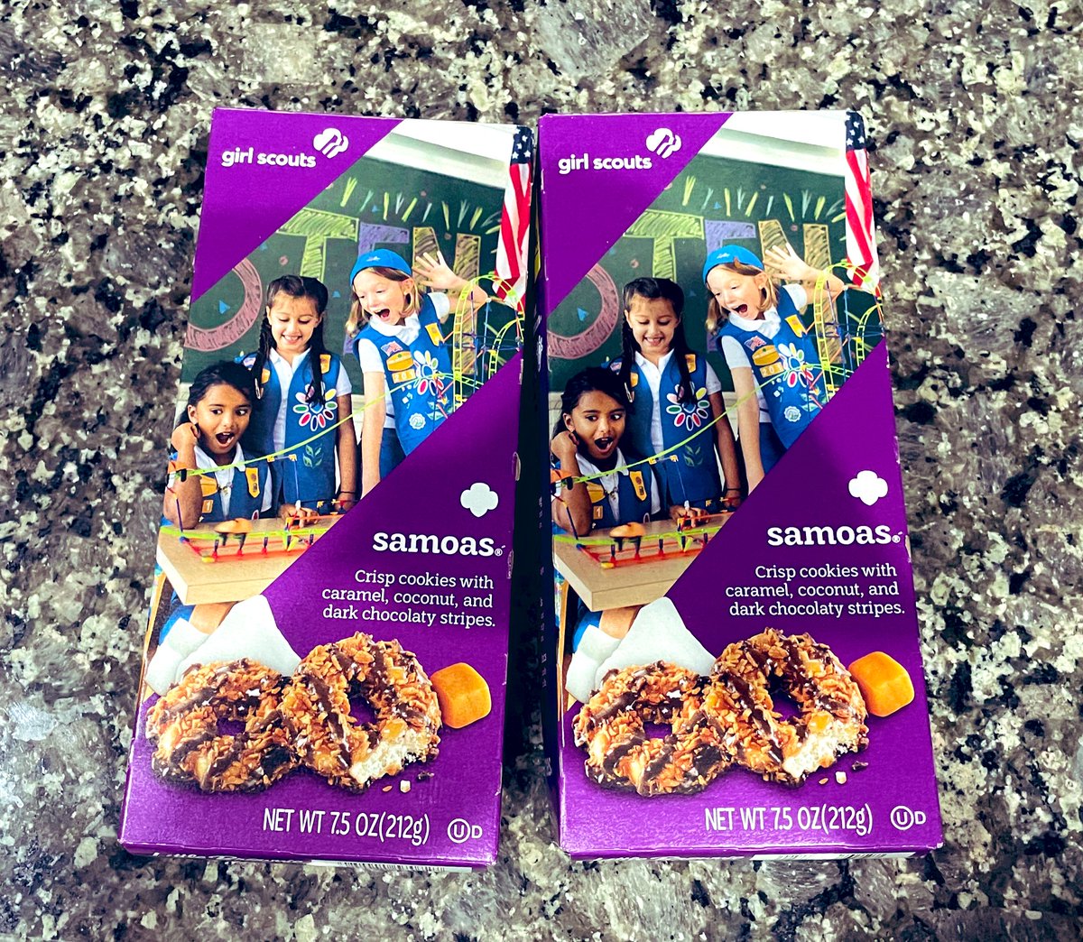 VeronicaL5209's tweet photo. And so begins the end of every single New Years diet resolution. @jrdowden you can just keep my order bc I don’t need anymore in this house 🤣🤣especially not 4 more boxes. #devilinabox https://t.co/dvqGBtCsXs