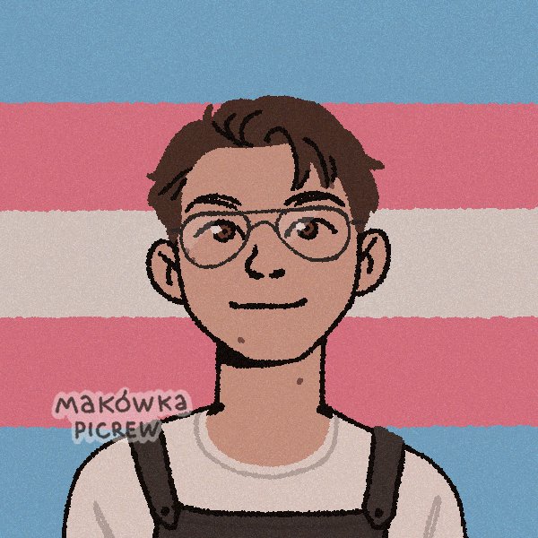 Feb 2021 vs 2022. Turns out I had made a <a href="/makowwka/">mischa ₊ ⊹ 🧸</a> #picrew almost exactly a year ago. Selfies help to show physical change, but imo these are great at showing the changes in how we picture ourselves.

(I accidentally picked the same clothes though. Some things don't change)