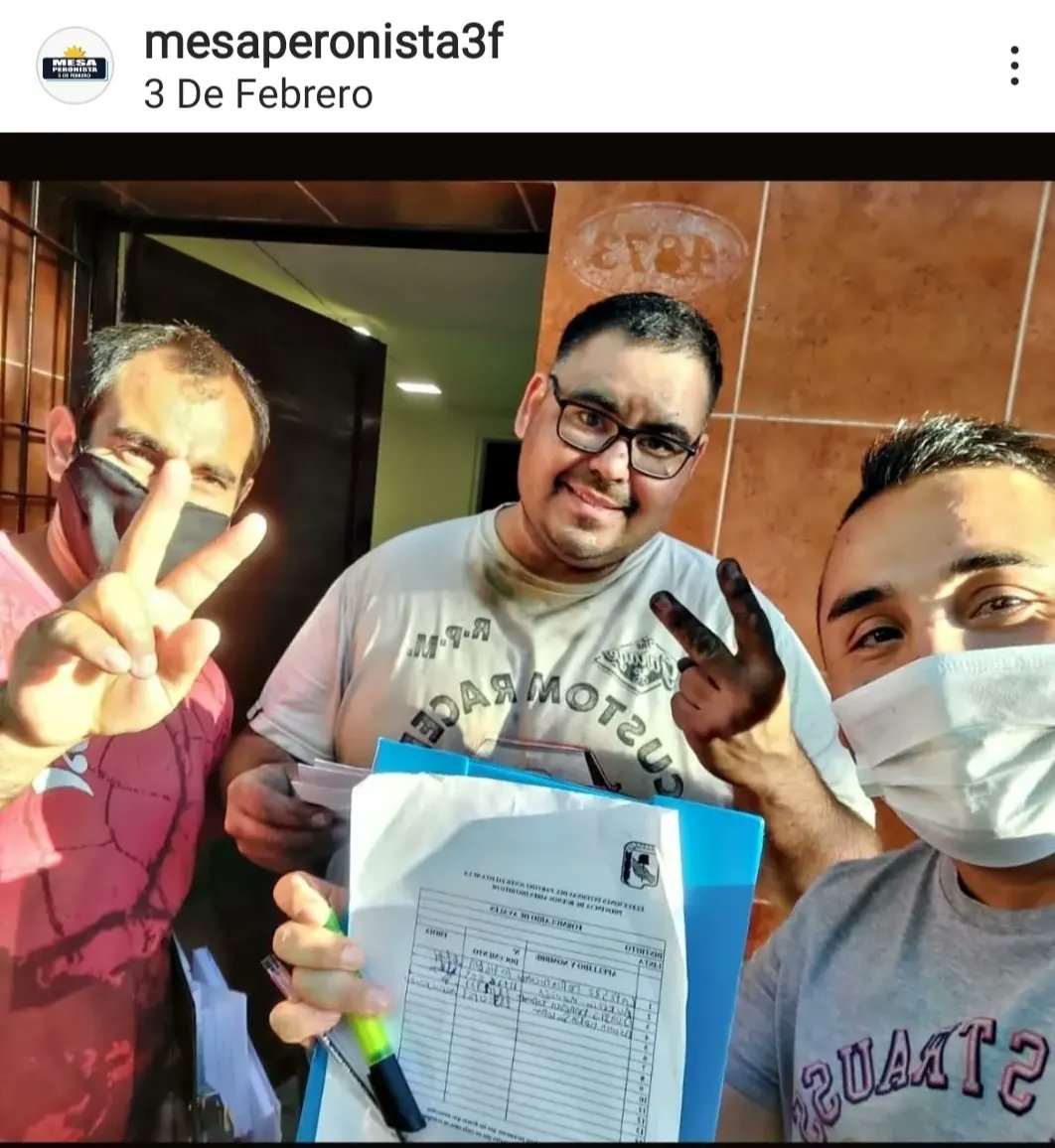 HoracioAlonsoAr's tweet photo. Comparto Publicación de La MP3F
NUESTRXS AFILIADXS DAN SU AVAL
Las afiliadas y afiliados al Partido Justicialista de 3 de Febrero, avalan la candidatura a presidente del Consejo de Partido de nuestro compañero Horacio Alonso.
#MP3F
#HoracioAlonsoConduccion
#TOD☀️S
#Peronismo https://t.co/ZAadX2h0tv