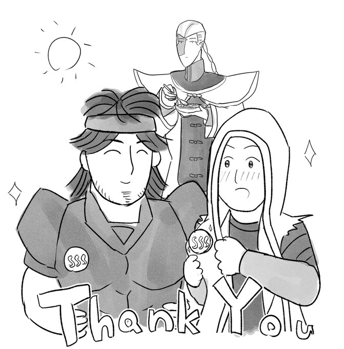そういえばこの漫画のトリプルエスバッチを自作で作ってくれた人がいて超感動したんですよね…感謝感激傘あられ https://t.co/MrrzZVofcL 