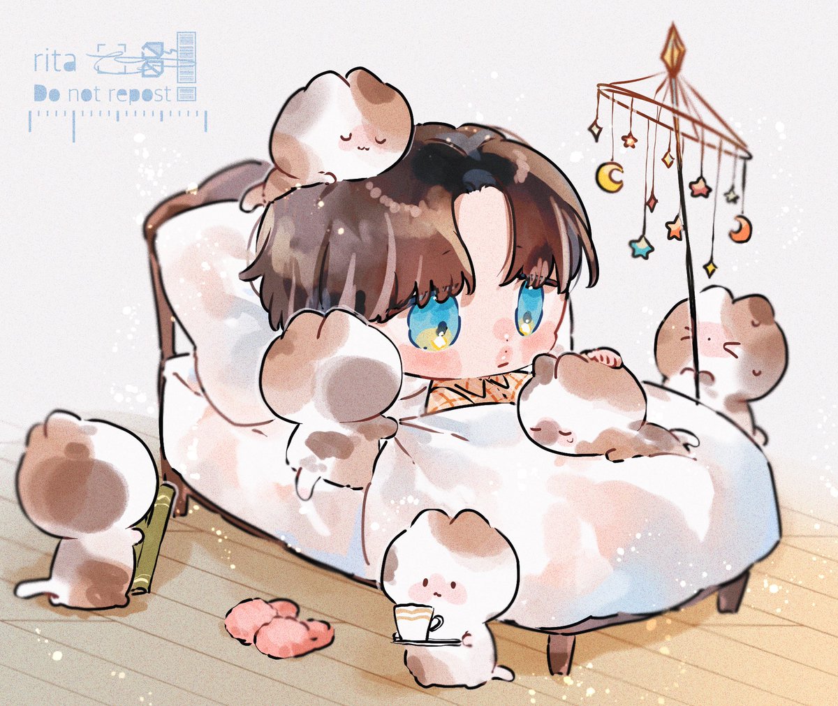 「じみんちゃん早く良くなってね
 #GetWellSoonJimin 」|rita(slow)のイラスト