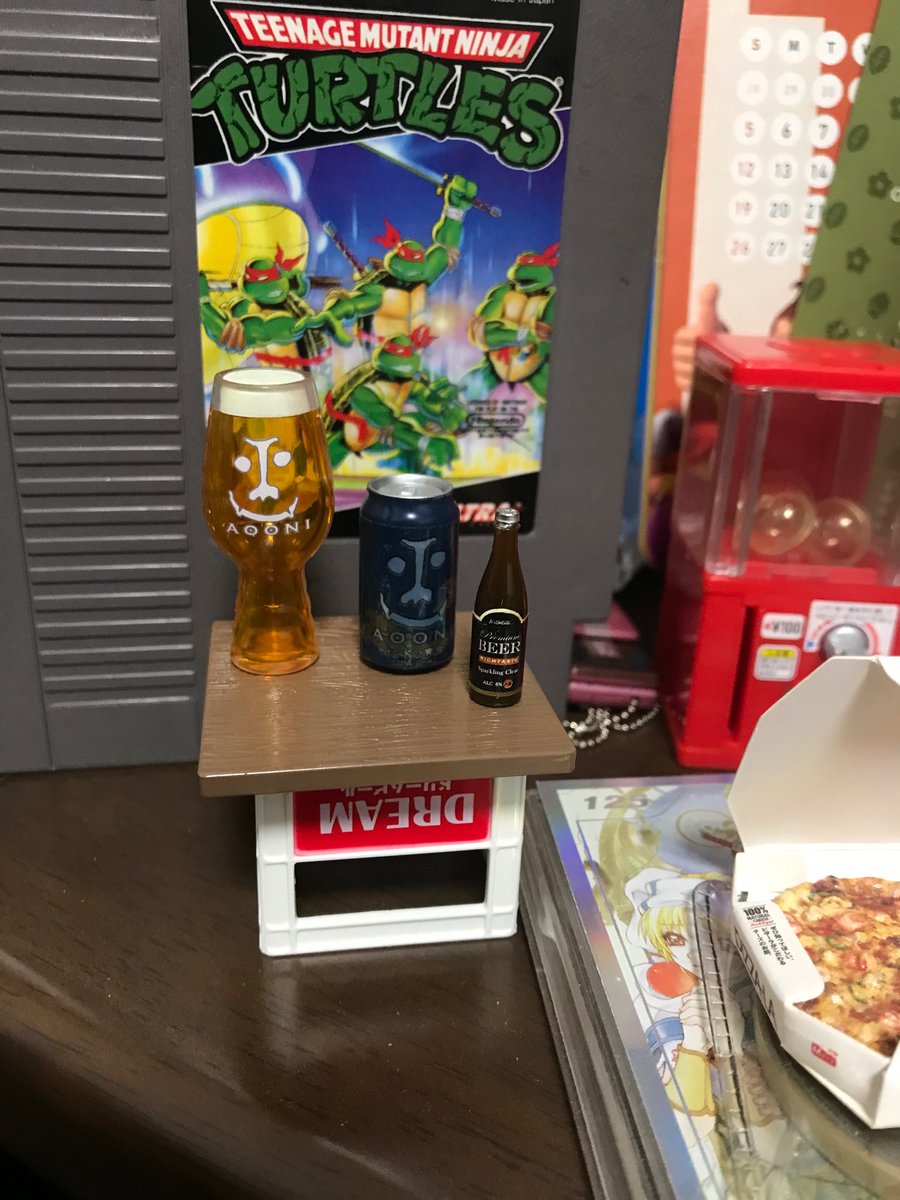 corbininjapan's tweet photo. Couldn’t resist... had to get a @yohobrewing #Gachapon
I got #Aooni #IPA with a glass.
(NES cart for size reference)
It has been added to my #GachaPub 😆
#CorbinInJapan #Corbin #Japan #YonaYonaAle #ヤッホーブルーイング #ケンエル #よなよなエール https://t.co/7ttItVoe2X