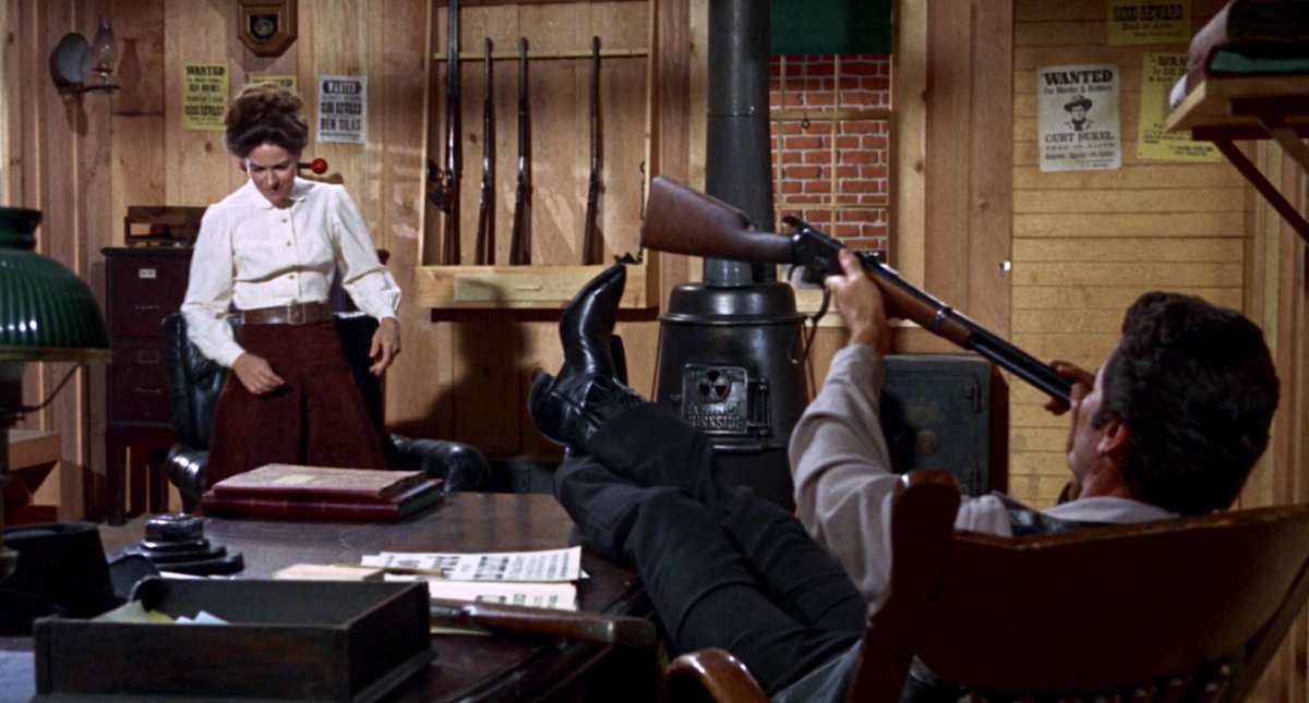 Support Your Local Sherriff! (1969) is a classic western comedy about a fast-talking drifter who charms his way to the top of a corrupt town. Packed full of ultra-quick jokes and sight-gags; you'll pick up on something new to laugh at every time you watch. Can watch with family.