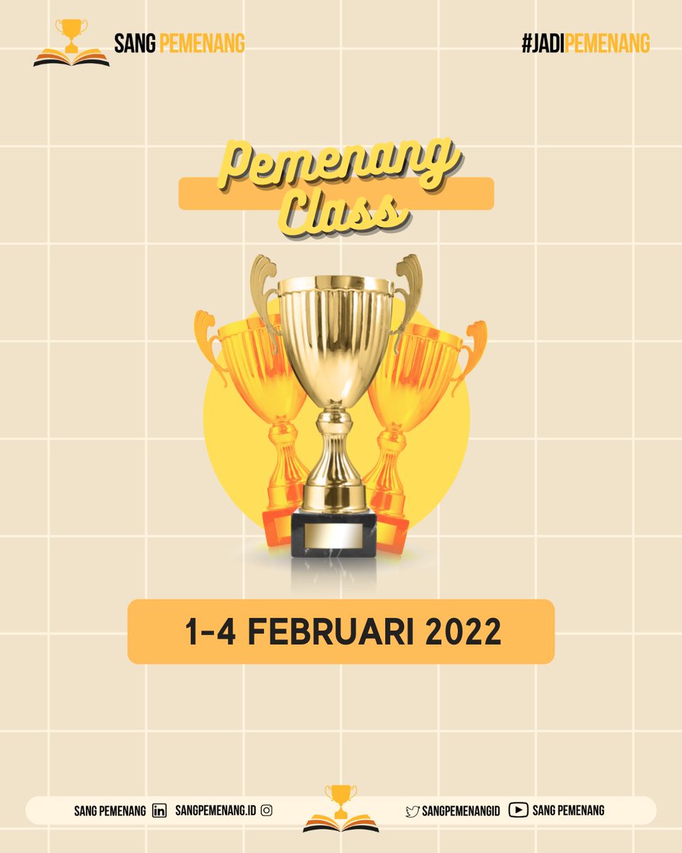 sangpemenangid's tweet image. 📚JADWAL PEMENANG CLASS 1-4 FEBRUARI👩‍🏫

UTBK udah makin deket nih! Jadi, tunggu apa lagi? Yuk belajar bareng kita😆