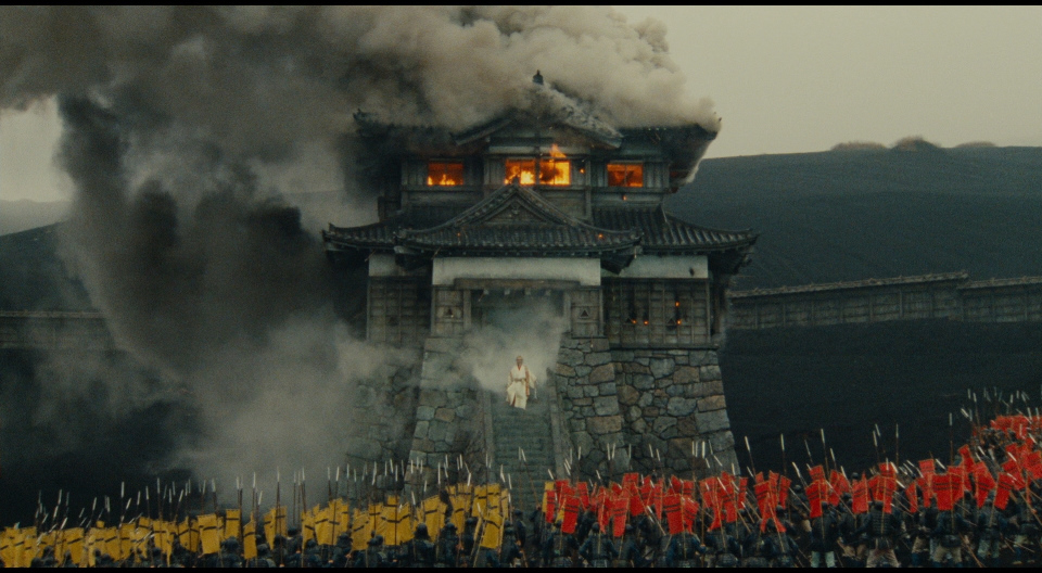 Ran (1985) is an inspired adaptation of King Leer by Akira Kurosawa, one of the greatest directors of all time, set in feudal Japan. The climactic battle sequence is unforgettable.