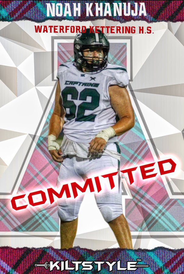Waterford Kettering 2022 DE Noah Khanuja has committed to Alma College

football.thedzone.com/news/waterford…