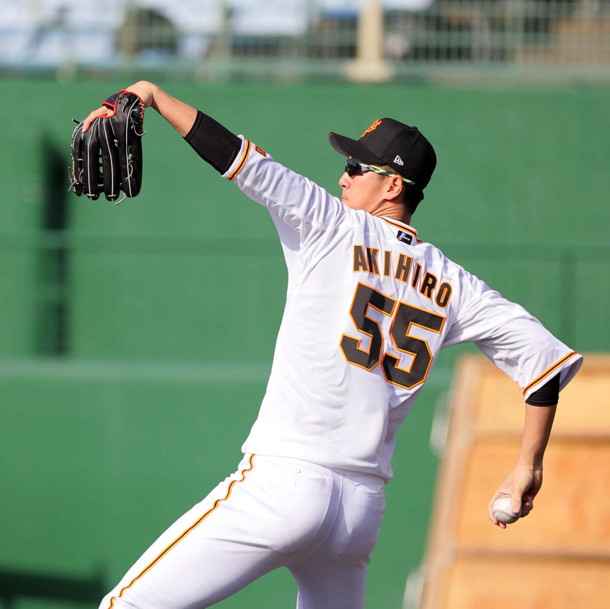 秋広優人、新背番号「55」お披露目 1日米9合トレで100キロボディーに