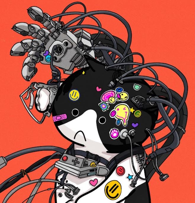 Always appreciate a hand drawn #NFT collection <a href="/INK_NFT_MEOW/">🐈‍⬛ BAD CAT 🐈‍⬛ Tabi 🟧</a> -> opensea.io/collection/cyb…