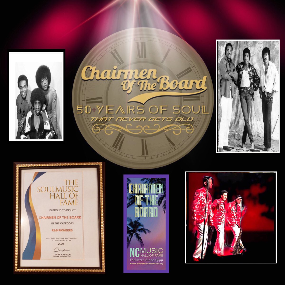 Thankful and Blessed to continue our Legacy (Chairmen Of The Board) #chairmenoftheboard